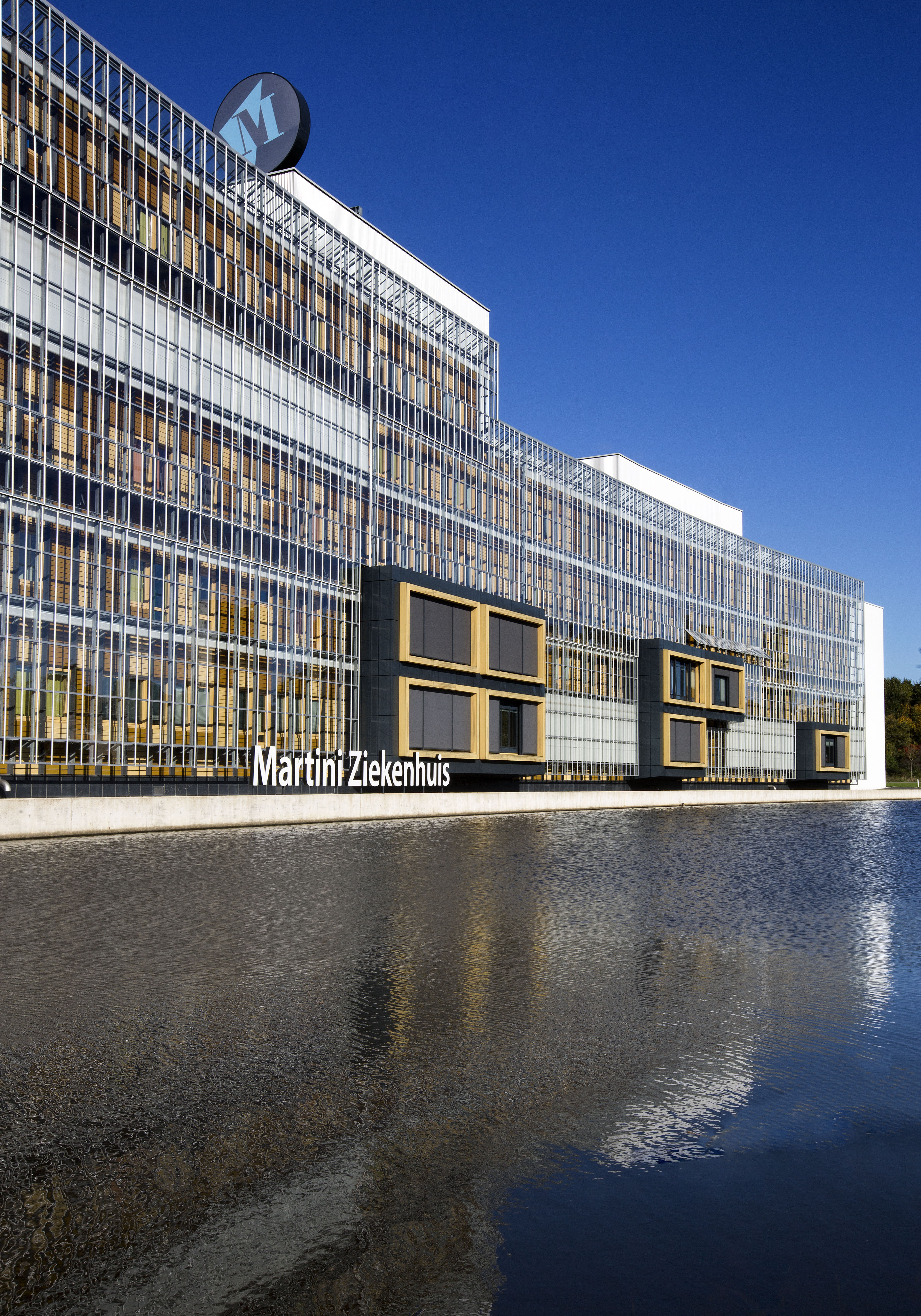 Martini ziekenhuis gevel van buiten af
